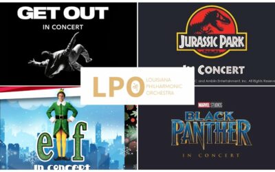 What do Elf, Black Panther, Get Out, and Jurassic Park have in common? The Louisiana Philharmonic Orchestra